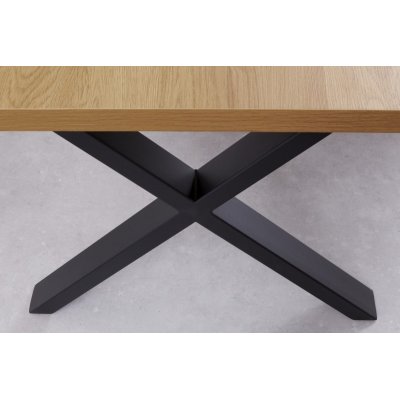  Stół loft 180 cm Eichenoptik X gestell