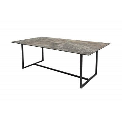  Stół Symbiose 200 cm . z ceramicznym blatem w optyce marmuru 