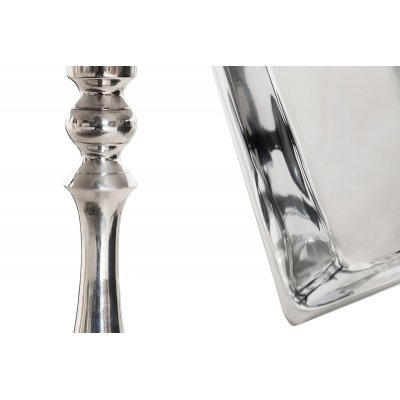   Stolik boczny Jardini 55 cm srebrny 