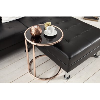  Stolik  boczny Art deco 50 cm kupfer schwarz