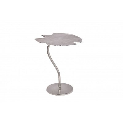 Stolik kawowy GINKGO Lewy 53 cm srebrny