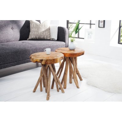  Stolik boczny Root 45 cm Teak