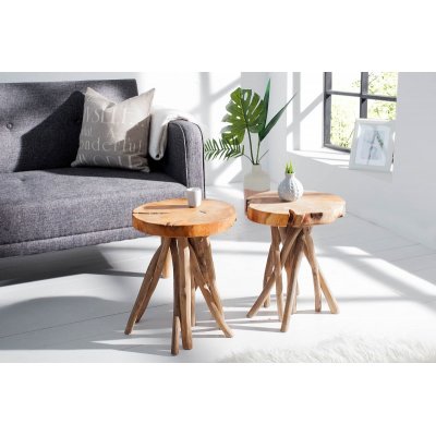  Stolik boczny Root 45 cm Teak