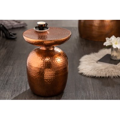   Stolik kawowy ORIENT 50 cm z efektem uderzenia