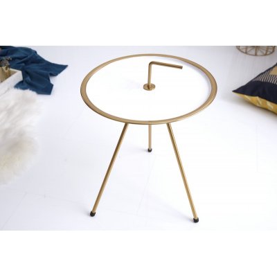 Stolik kawowy Simply  Clever 36 cm weiss gold