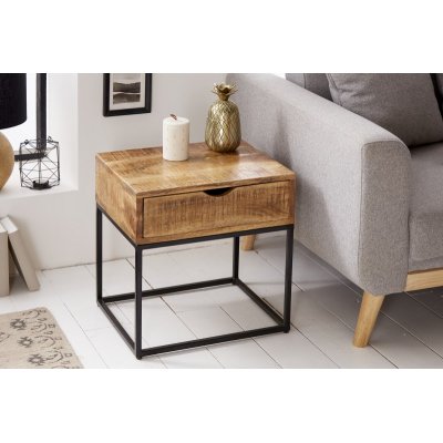   Stolik nocny IRON CRAFT 45 cm 