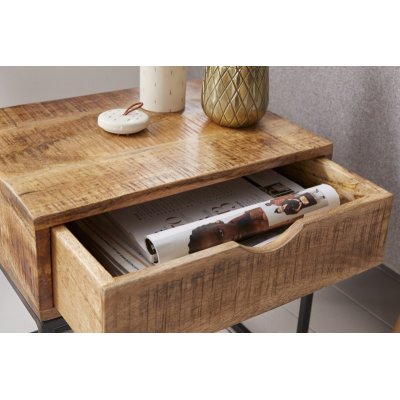   Stolik nocny IRON CRAFT 45 cm 