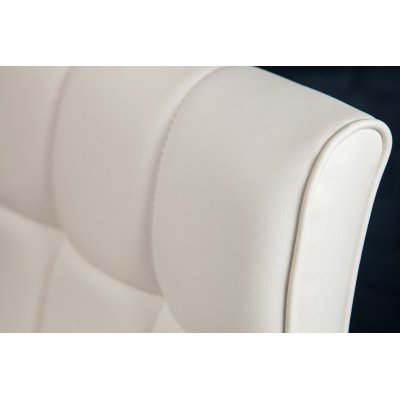 Krzesło barowe Modena 90-115 cm białe