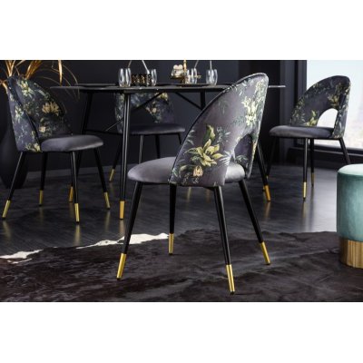  Krzesło Design  Boutique szare