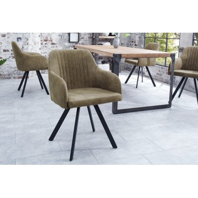 Krzesło LUCCA taupe brown