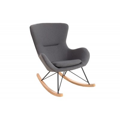 Fotel bujany Scandinavia Swing szary