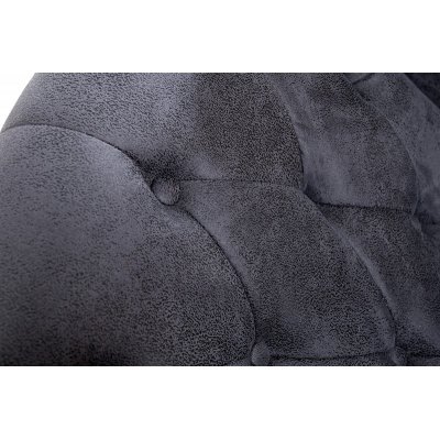  Fotel Chesterfield szary