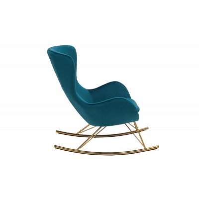  Fotel bujany Scandinavia Swing turkusowy