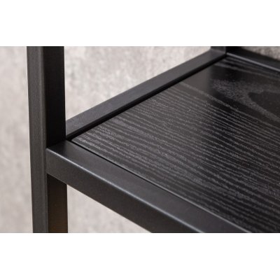   Półka ścienna Slim Line 90 cm jesion czarny