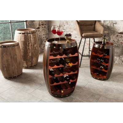 Stojak na wino  Bodega  80 cm coffee