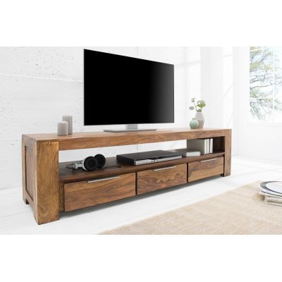 Szafka  RTV  Makassar 170 cm Sheesham