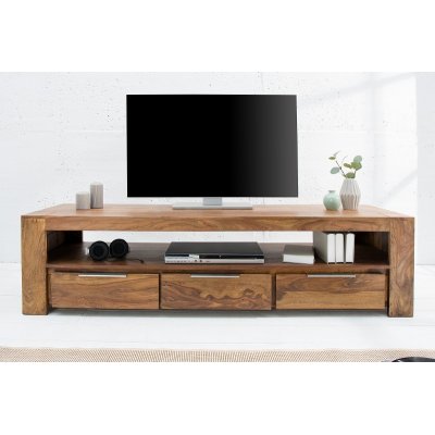  Szafka  RTV  Makassar 170 cm Sheesham