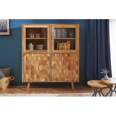   Kredens z litego drewna MYSTIC LIVING 140 cm