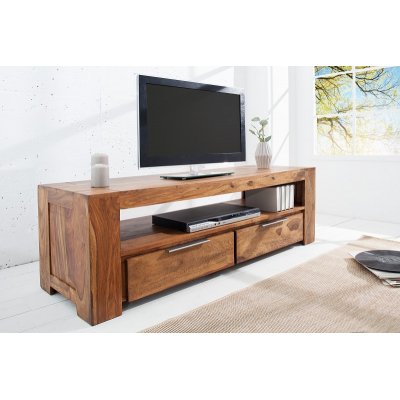  Szafka RTV Makassar 135 cm Sheesham