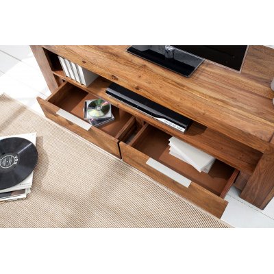  Szafka RTV Makassar 135 cm Sheesham