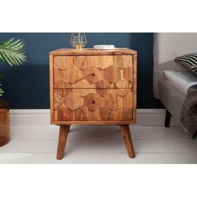  Szafka nocna Mystic living 40 cm akacja