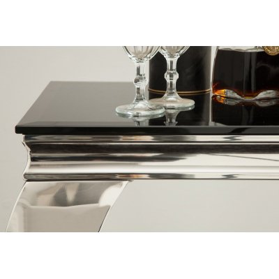  Konsola Modern Barock 145 cm szkło opalowe