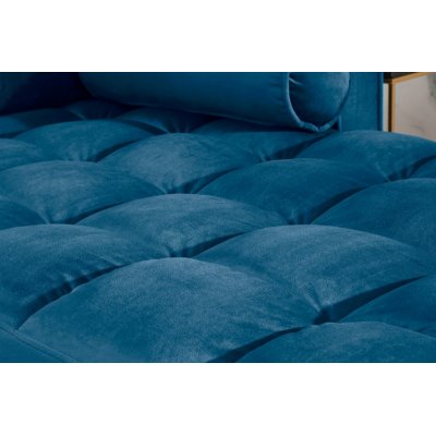  Narożnik Cosy Velvet II granatowy