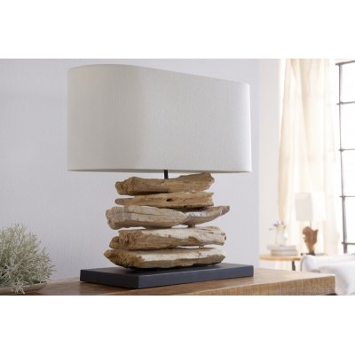   Lampa stołowa  Riverine  z drewna dryfującego