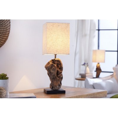 Lampa stołowa Driftwood Hypnotic beżowa