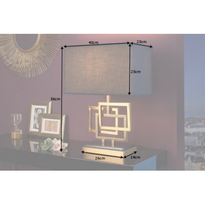  Lampa stołowa Leonor 56 cm