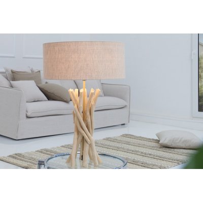  Lampa stołowa Wild Nature z naturalnego drewna dryfującego
