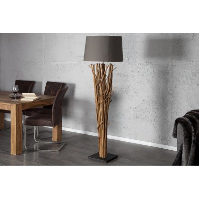  Lampa podłogowa Driftwood Euphoria 175 cm  szarobrązowa