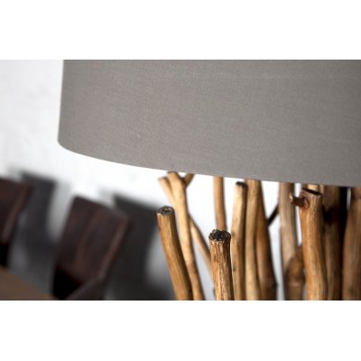  Lampa podłogowa Driftwood Euphoria 175 cm  szarobrązowa