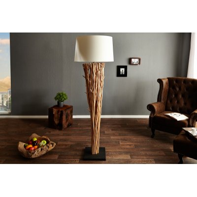  Lampa podłogowa Driftwood Euphoria 175 cm biała