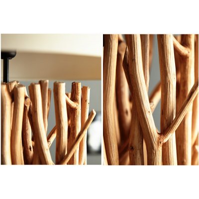  Lampa podłogowa Driftwood Euphoria 175 cm biała