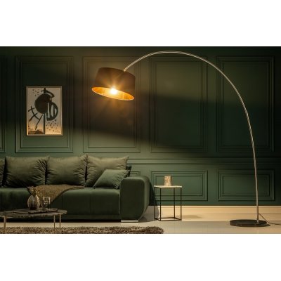  Lampa podłogowa Forma czarna
