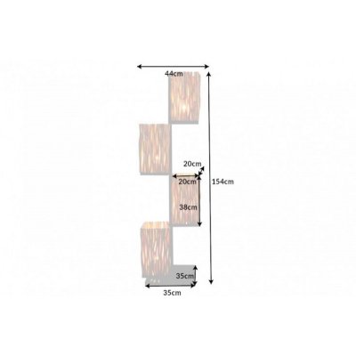  Lampa podłogowa Euphoria 154 cm Longan Holz