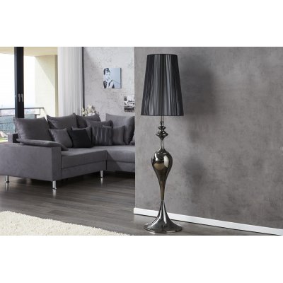  Lampa podłogowa Lucie 160 cm czarna