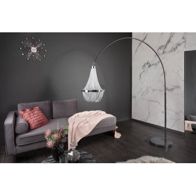  Lampa podłogowa Royal 189 - 204 cm biała