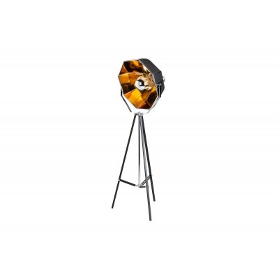  Lampa  podłogowa Studio 160 cm czarno złota