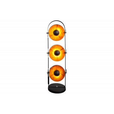  Lampa podłogowa Studio 3s czarno-złota