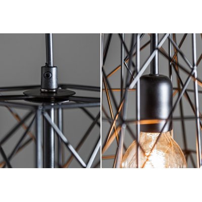  Lampa wisząca Cage S czarna 