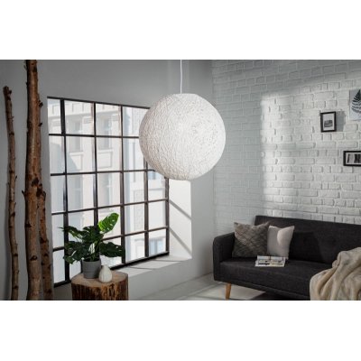 Lampa wisząca Cocooning biała 45 cm