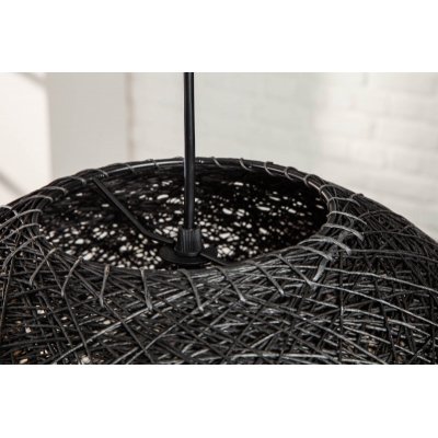  Lampa wisząca Cocooning czarna 60 cm