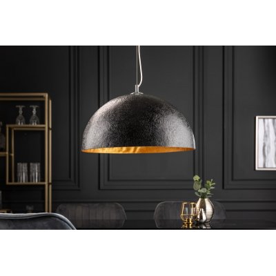  Lampa wisząca Glow czarno złota 50 cm