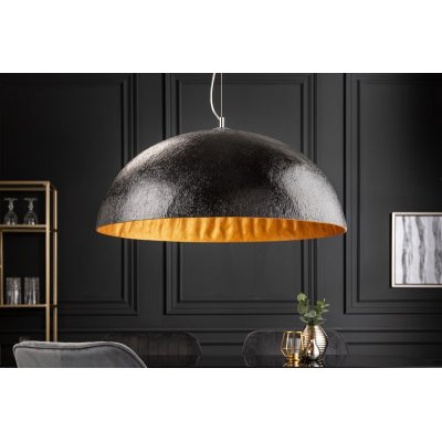  Lampa wisząca Glow czarno złota 70 cm