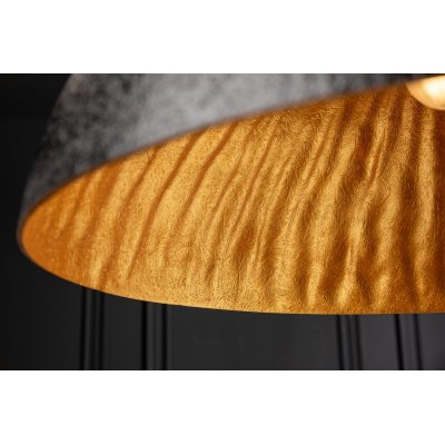  Lampa wisząca Glow czarno złota 70 cm