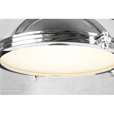   Lampa wisząca Industrial chrom 40 cm