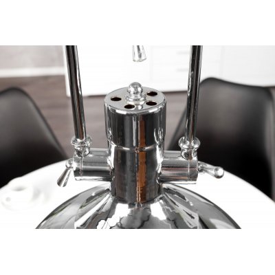   Lampa wisząca Industrial chrom 40 cm