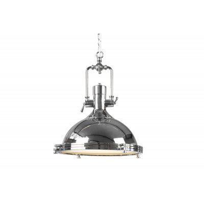   Lampa wisząca Industrial chrom 40 cm